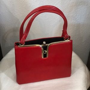 Vintage Red Purse ...